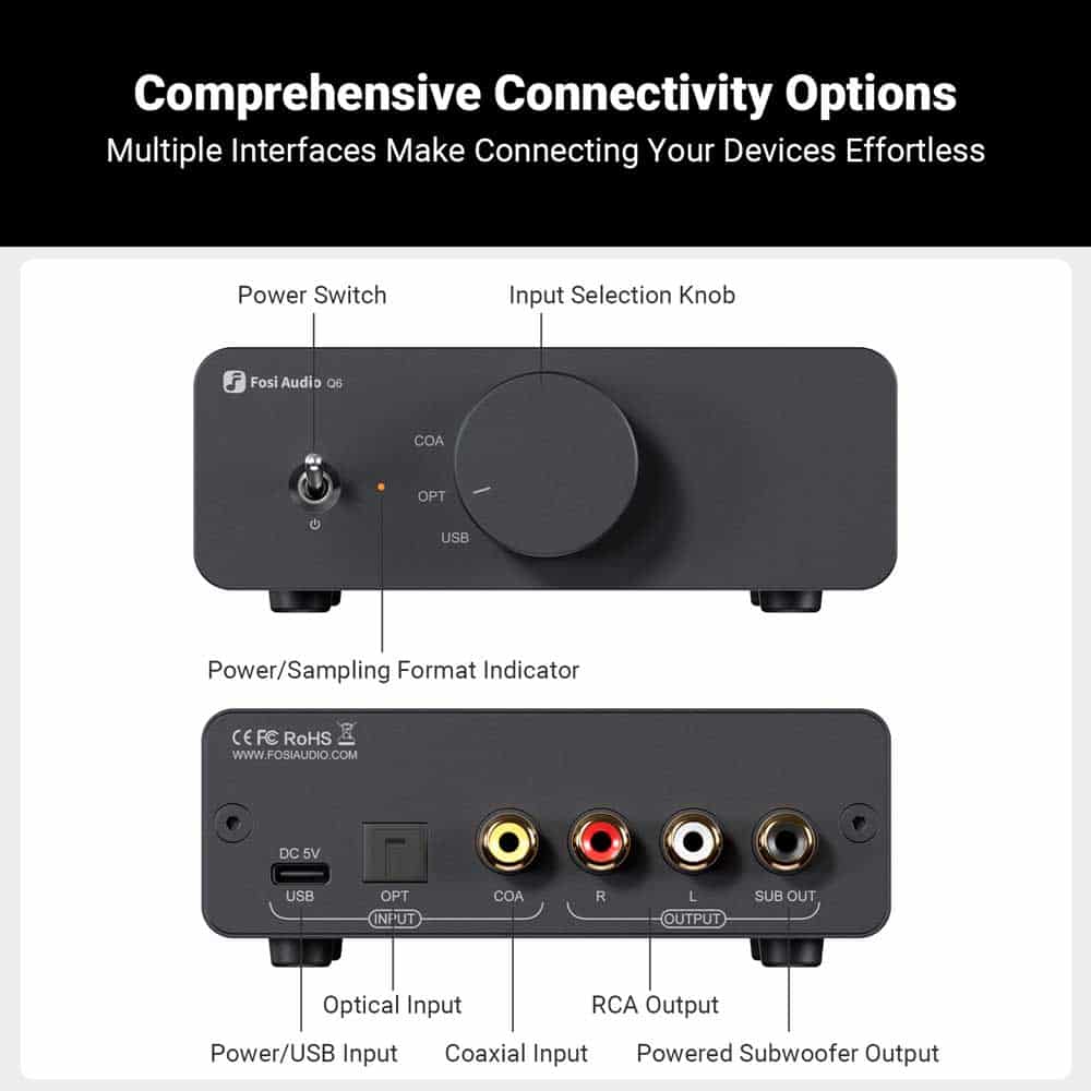 Fosi Audio Q6 - Image 8