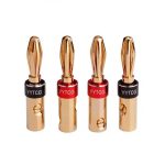Banana Plugs 24K Gold Plated