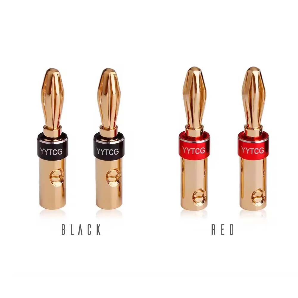 Banana Plugs 24K Gold Plated - Image 3