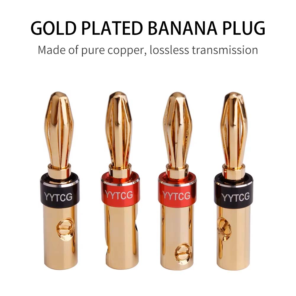 Banana Plugs 24K Gold Plated - Image 4