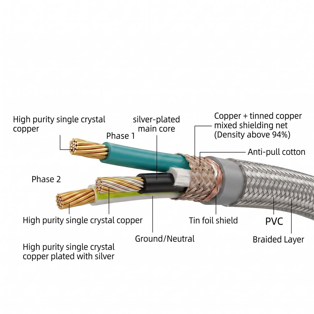 Purepath Crystal High End Power Cable - Image 2